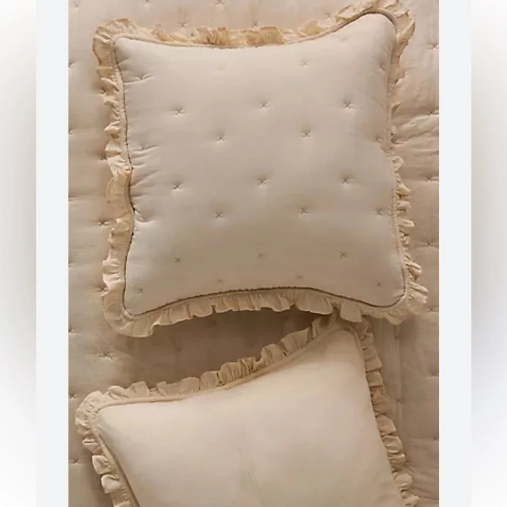 Anthropologie Rivulets Shams, Set of 4 | AnthroHome